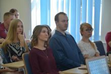 Лекція професора Браяна Ендерле в ЛДУ БЖД