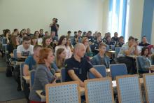 Лекція професора Браяна Ендерле в ЛДУ БЖД