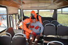 ЛДУ БЖД  спільно з ЄС проводять масштабні Міжнародні польові навчання EU-CHEM-REACT на базі полігону ДП «Екотрансенерго»