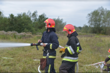 Третій день навчань: пожежний танк,  ДТП,  підведення підсумків та урочисте закриття Міжнародних польових навчань EU-CHEM-REACT