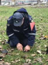 Кафедра інженерного забезпечення, саперних та піротехнічних робіт продовжує цикл практичних занять Кафедра інженерного забезпечення, саперних та піротехнічних робіт продовжує цикл практичних занять