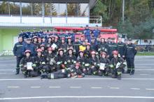 В Університеті відбулися змагання серед навчальних взводів 3-го курсу «Краща ланка ГДЗС»