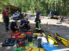 Курсанти ЛДУ БЖД та пожежні з країн ЄС та США вчилися реагувати на надзвичайні ситуації транскордонного характеру Курсанти ЛДУ БЖД та пожежні з країн ЄС та США вчилися реагувати на надзвичайні ситуації транскордонного характеру