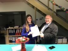 Марія Мандрона відвідала Кінгстонський університет  у рамках європейського освітнього проекту Еразмус+