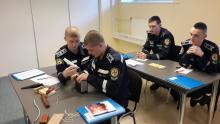Курсанти Університету продовжують проходити базовий курс розмінування на базі школи рятувальників у м.Вяйке-Марья Естонської Республіки