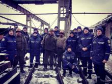 Курсанти 4-го та 5-го курсів прийняли участь у показовому навчанні з питань цивільного захисту яке відбулось на базі відокремленого підрозділу “Шахта “Степова” 