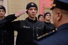 Курсанти ННІПтаТБ отримали погони молодшого сержанта служби цивільного захисту Курсанти ННІПтаТБ отримали погони молодшого сержанта служби цивільного захисту