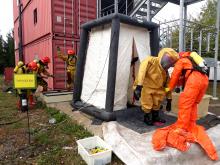 Практичні заняття з хімічної розвідки на полігоні ЛДУБЖД Практичні заняття з хімічної розвідки на полігоні ЛДУБЖД