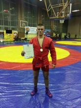 Слухач 4 курсу Навчально-наукового Інституту пожежної та техногенної безпеки Петро Давиденко здобув срібло на Чемпіонаті України з бойового самбо