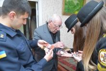 Колектив Університету привітав ветеранів Колектив Університету привітав ветеранів