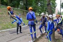 Юні рятувальники завжди на по готові: в Університеті продовжується збір-навчання «Школа безпеки»