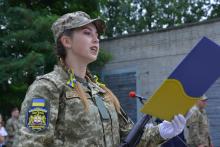 Студенти військової кафедри Університету присягнули на вірність українському народові! Студенти військової кафедри Університету присягнули на вірність українському народові!