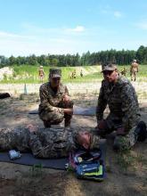 ​Студенти кафедри військової підготовки Університету відпрацювали навчальні вправи із стрільби на навчальному полігоні смт Старичі