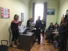 У рамках реалізації проекту Британської Ради щодо інтернаціоналізації вищої освіти в Україні до Університету завітали представники Союзу студентів Кінгстонського університету