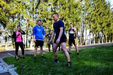 В  Університету відбулись змагання з кросфіту приурочені до святкування Дня пожежної охорони (ВІДЕО)