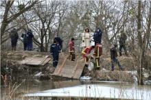 Курсанти ЛДУ БЖД спільно з рятувальниками ГУ ДСНС України в Львівській області вживають заходів з мінімізації наслідків можливих паводків