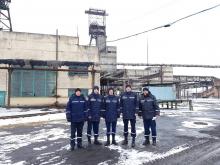 Курсанти 4-го та 5-го курсів прийняли участь у показовому навчанні з питань цивільного захисту яке відбулось на базі відокремленого підрозділу “Шахта “Степова” 