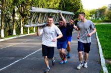 В  Університету відбулись змагання з кросфіту приурочені до святкування Дня пожежної охорони (ВІДЕО)