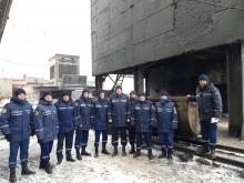 Курсанти 4-го та 5-го курсів прийняли участь у показовому навчанні з питань цивільного захисту яке відбулось на базі відокремленого підрозділу “Шахта “Степова” 