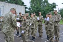 Студенти військової кафедри Університету присягнули на вірність українському народові! Студенти військової кафедри Університету присягнули на вірність українському народові!