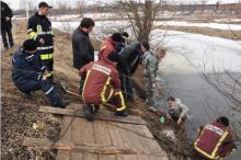 Курсанти ЛДУ БЖД спільно з рятувальниками ГУ ДСНС України в Львівській області вживають заходів з мінімізації наслідків можливих паводків
