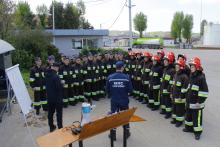 Практика, практика і ще раз практика: курсанти Університету вдосконалюють практичні навички з гасіння пожеж в резервуарах із нафтою та нафтопродуктами