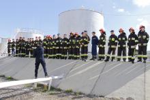 Практика, практика і ще раз практика: курсанти Університету вдосконалюють практичні навички з гасіння пожеж в резервуарах із нафтою та нафтопродуктами
