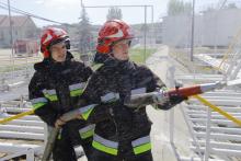 Практика, практика і ще раз практика: курсанти Університету вдосконалюють практичні навички з гасіння пожеж в резервуарах із нафтою та нафтопродуктами