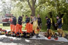 Курсанти Університету вдосконалюють практичні вміння щодо ліквідації аварій на хімічно-небезпечних об’єктах Курсанти Університету вдосконалюють практичні вміння щодо ліквідації аварій на хімічно-небезпечних об’єктах