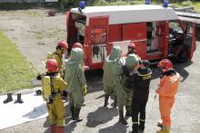 Курсанти Університету вдосконалюють практичні вміння щодо ліквідації аварій на хімічно-небезпечних об’єктах Курсанти Університету вдосконалюють практичні вміння щодо ліквідації аварій на хімічно-небезпечних об’єктах