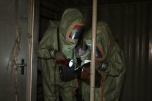 Курсанти Університету вдосконалюють практичні вміння щодо ліквідації аварій на хімічно-небезпечних об’єктах Курсанти Університету вдосконалюють практичні вміння щодо ліквідації аварій на хімічно-небезпечних об’єктах