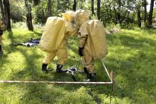 Курсанти Університету вдосконалюють практичні вміння щодо ліквідації аварій на хімічно-небезпечних об’єктах Курсанти Університету вдосконалюють практичні вміння щодо ліквідації аварій на хімічно-небезпечних об’єктах