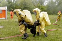 Курсанти Університету вдосконалюють практичні вміння щодо ліквідації аварій на хімічно-небезпечних об’єктах Курсанти Університету вдосконалюють практичні вміння щодо ліквідації аварій на хімічно-небезпечних об’єктах