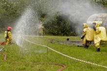 Курсанти Університету вдосконалюють практичні вміння щодо ліквідації аварій на хімічно-небезпечних об’єктах Курсанти Університету вдосконалюють практичні вміння щодо ліквідації аварій на хімічно-небезпечних об’єктах