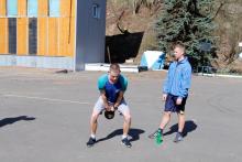 В Університеті проведено перше ознайомче тренування з кросфіту