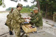 Військова кафедра Університету провела практичні заняття з вогневої підготовки