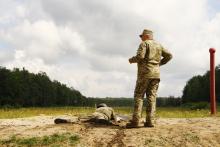 Військова кафедра Університету провела практичні заняття з вогневої підготовки