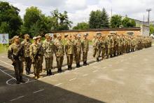 На кафедрі військової підготовки Львівського державного університету безпеки життєдіяльності завершились навчання майбутніх офіцерів запасу 