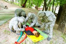 Завершальний день змагань юних рятувальників "Школа Безпеки"