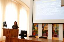 В Університеті відбулася зустріч для курсанток та студенток перших-третіх курсів з керівником «Клініки дружньої до молоді» в межах проекту «Погляд у майбутнє» Федоренко Галиною Іванівною