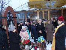 Біля церкви Різдва Пресвятої Богородиці відбулась посвята меморіального памятника загиблому бійцю 80-ї окремої аеромобільної бригади 