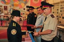 Першокурсникам-командирам вручили погони молодшого сержанта