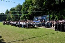 Курсанти Львівського державного університету безпеки життєдіяльності присягнули на вірність українському народові Курсанти Львівського державного університету безпеки життєдіяльності присягнули на вірність українському народові