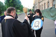 З території Львівського державного університету безпеки життєдіяльності  виїхав медичний розрахунок для виконання завдань за призначенням в зоні проведення АТО 