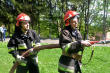 Практичне заняття на тему «Забір та нагнітання води з використанням насосного устаткування пожежних автоцистерн»