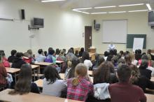 В рамках психотерапевтичної майстерні кафедрою практичної психології та педагогіки Університету було організовано та проведено лекцію на тему: «HR і його територія»