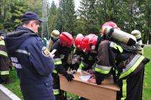 Кафедрою пожежної тактики та аварійно-рятувальних робіт організовано та проведено змагання «На кращу ланку ГДЗС» між навчальними  взводами  4-го курсу Навчально-наукового Інституту пожежної та техногенної безпеки