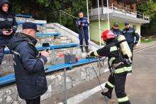 Кафедрою пожежної тактики та аварійно-рятувальних робіт організовано та проведено змагання «На кращу ланку ГДЗС» між навчальними  взводами  4-го курсу Навчально-наукового Інституту пожежної та техногенної безпеки