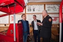 Вінницьке вище професійне училище Львівського державного університету безпеки життєдіяльності відвідав підполковник повітової інспекції надзвичайних ситуацій Румунії - Константін Арвінте