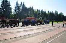 В рамках спартакіади  2015-2016  на навчально-спортивному комплексі Університету відбулися змагання з пожежно-прикладного спорту  